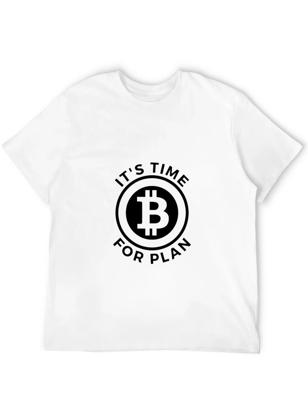 Bitcoin Its Time for Plan B Black T-Shirt product image 11
