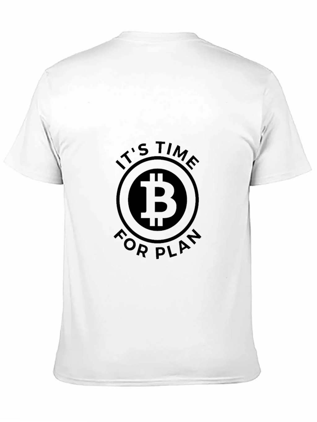 Bitcoin Its Time for Plan B Black T-Shirt product image 10