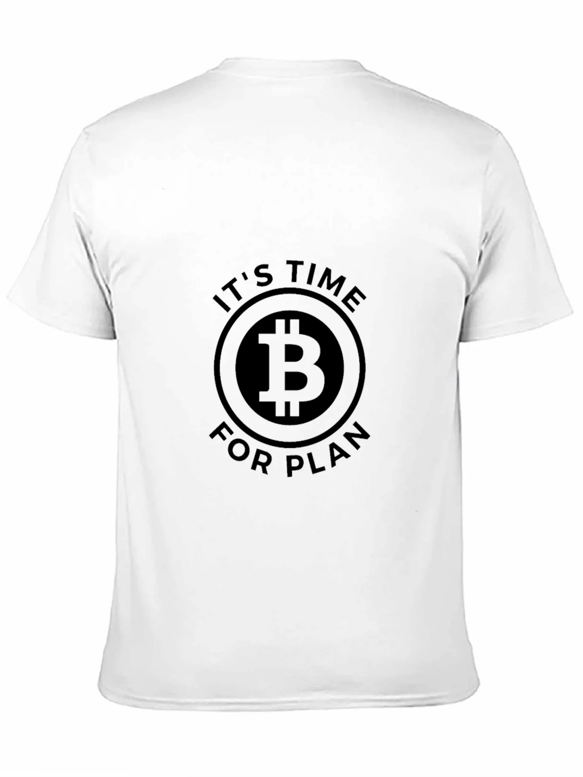 Bitcoin Its Time for Plan B Black T-Shirt product image 10