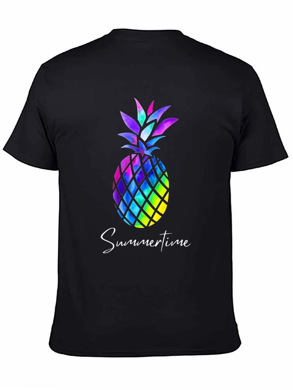 Colorful Pineapple T-Shirt - Summertime Vibes product image 4