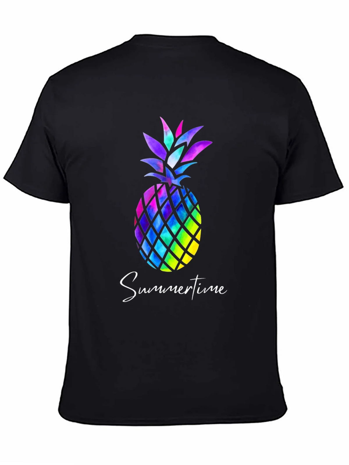 Colorful Pineapple T-Shirt - Summertime Vibes product image 4