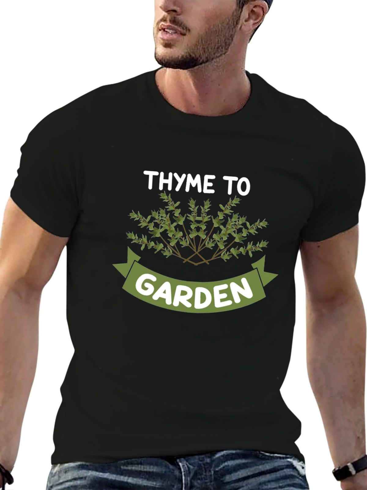 Thyme To Garden T-Shirt - Gardener Tee product image 6
