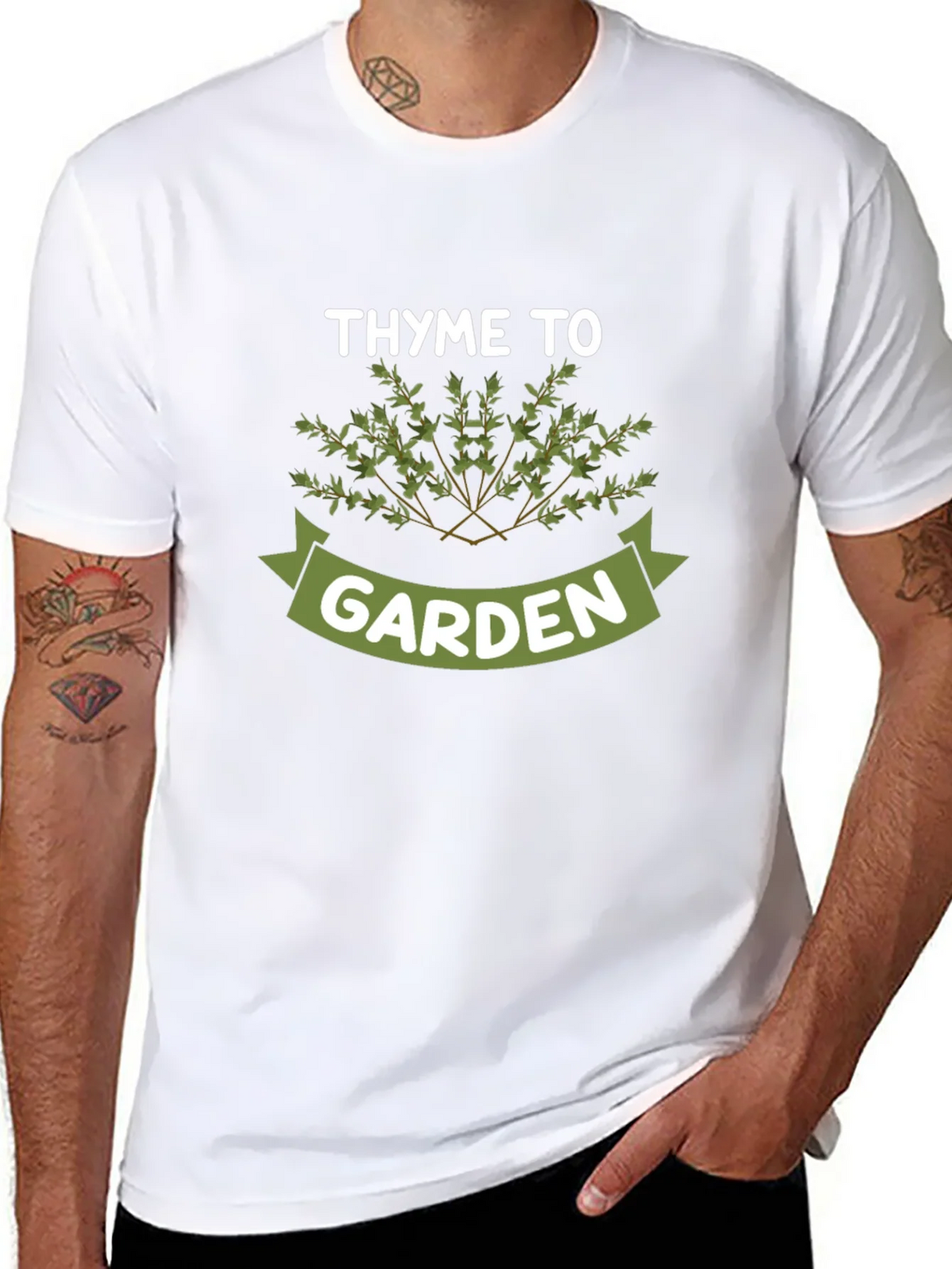 Thyme To Garden T-Shirt - Gardener Tee product image 7