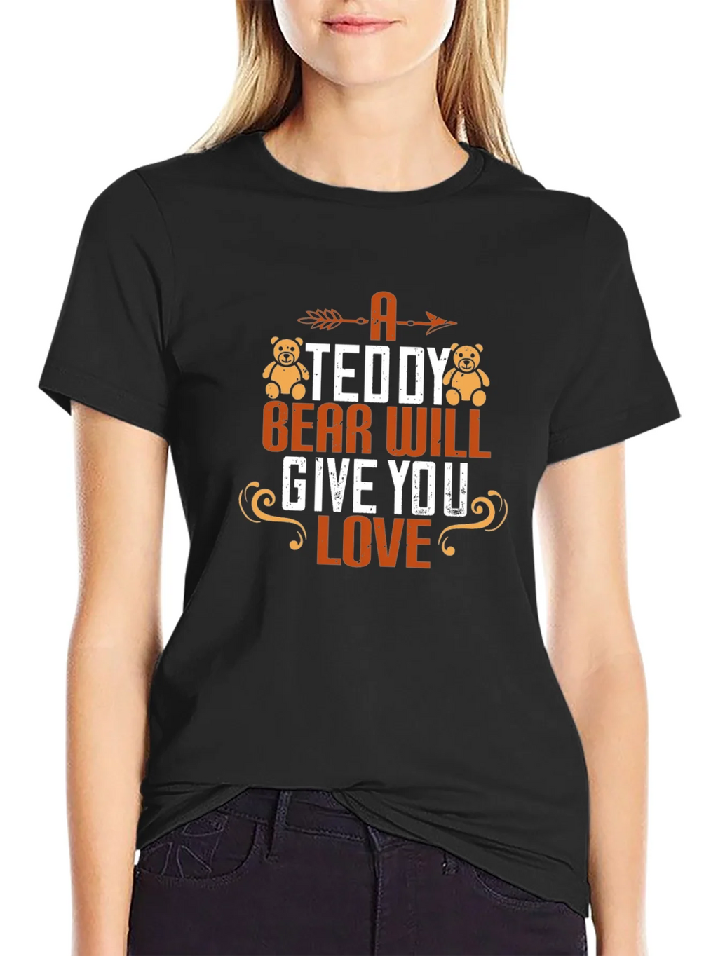 Teddy Bear Love Graphic Tee - Soft & Comfortable product image 2