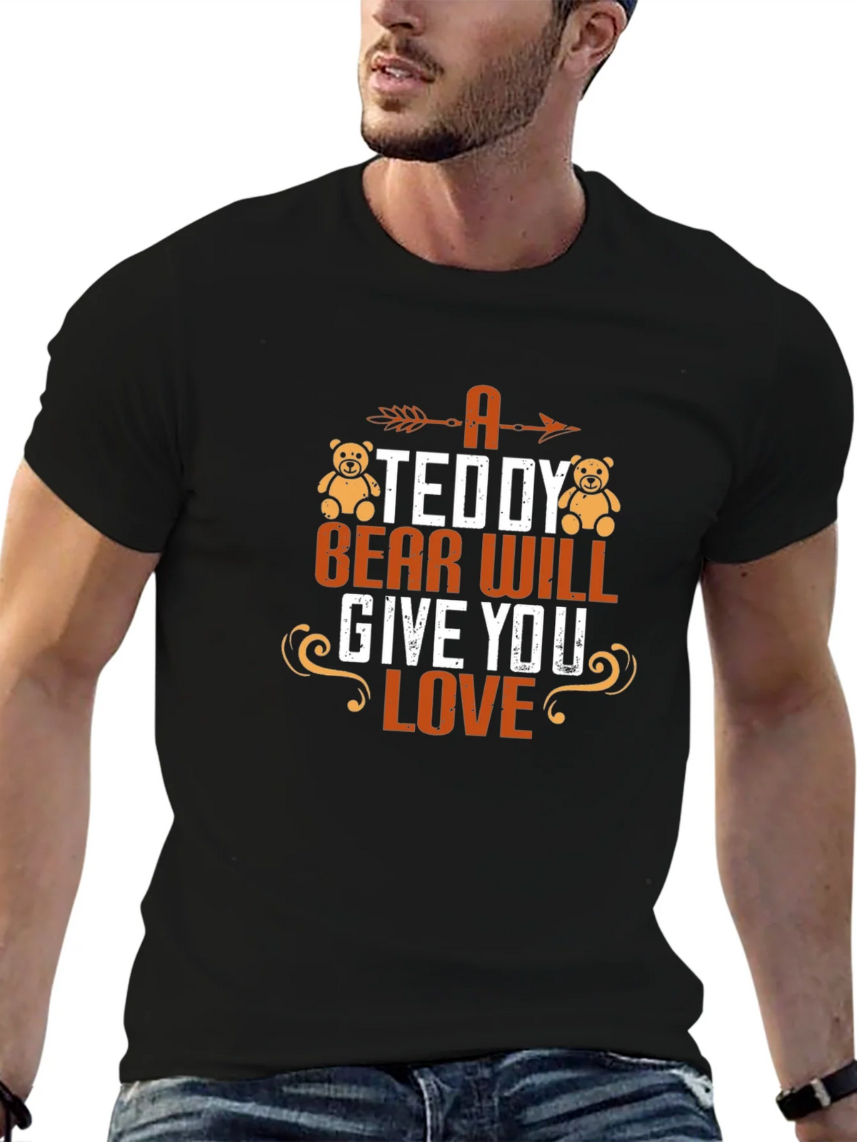 Teddy Bear Love Graphic Tee - Soft & Comfortable product image 6