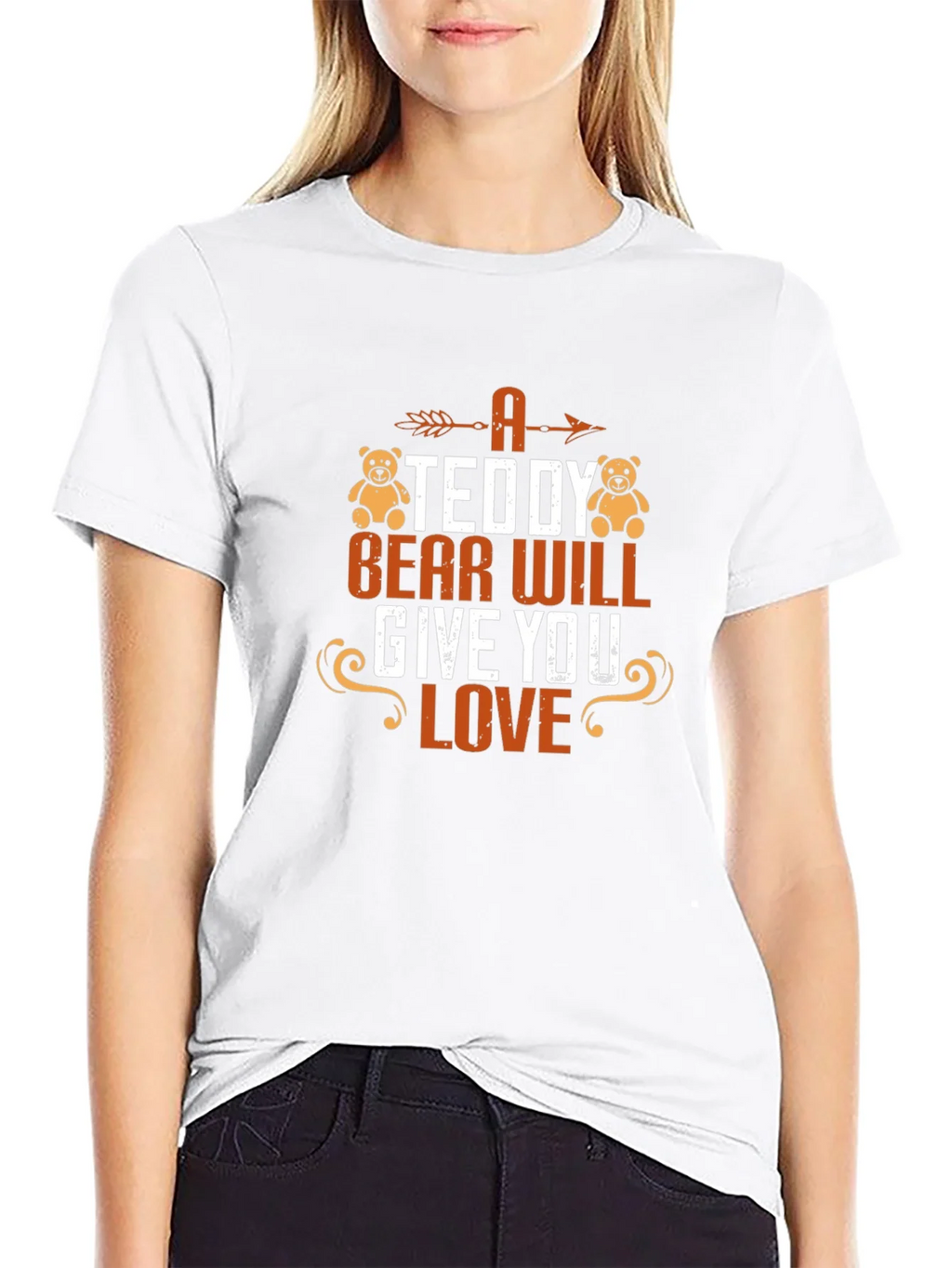 Teddy Bear Love Graphic Tee - Soft & Comfortable product image 8