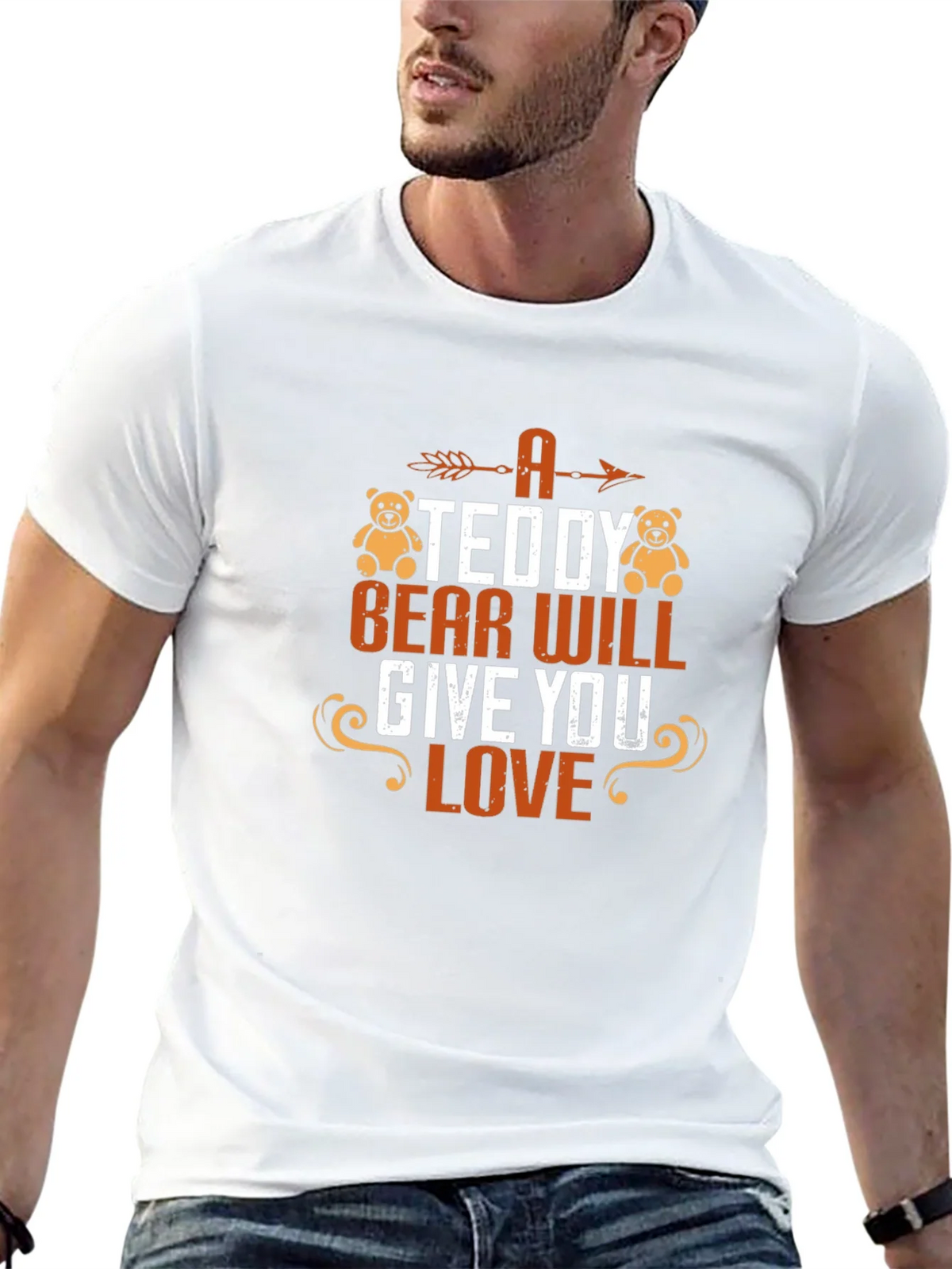Teddy Bear Love Graphic Tee - Soft & Comfortable product image 12