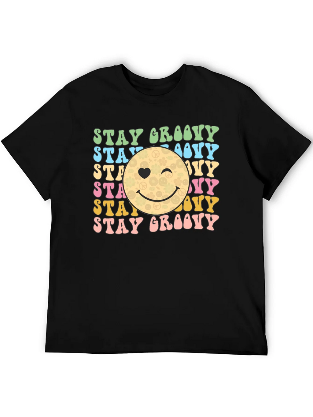 Stay Groovy Retro Graphic T-Shirt product image 5