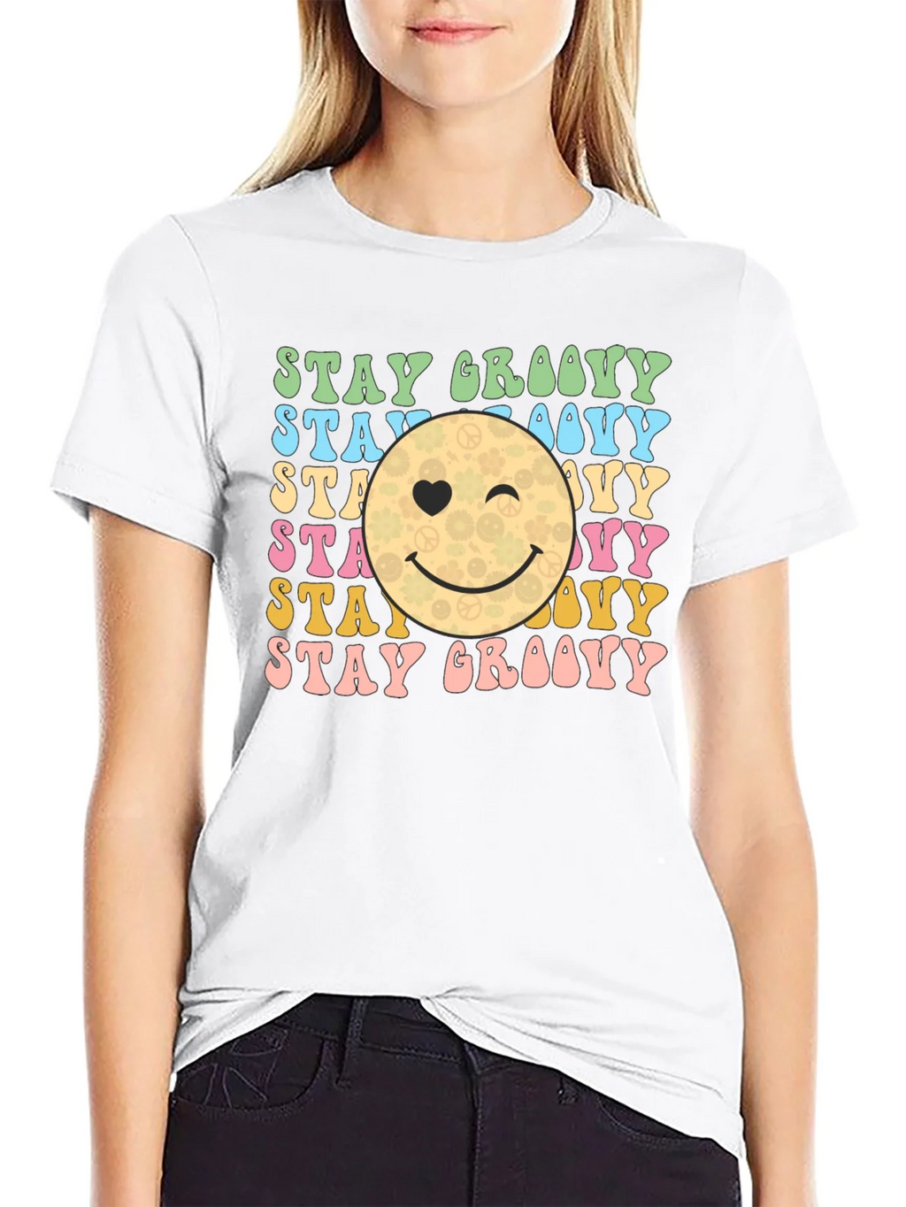 Stay Groovy Retro Graphic T-Shirt product image 8