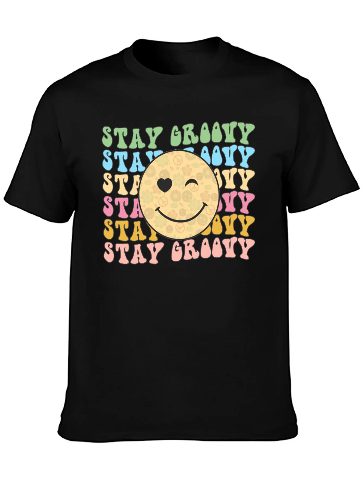 Stay Groovy Retro Graphic T-Shirt product image 3
