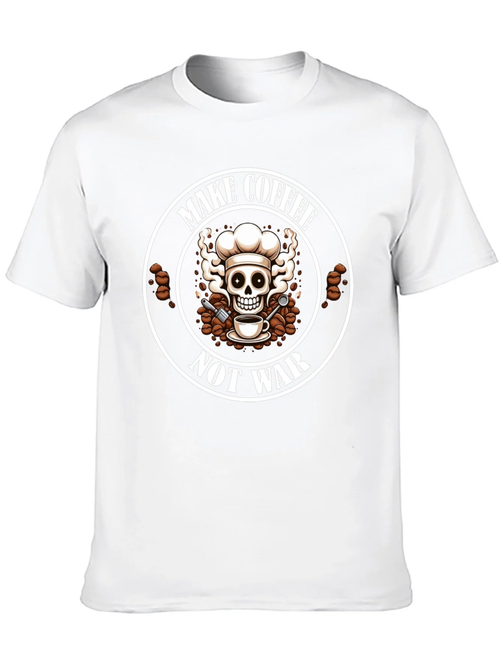 Make Coffee Not War Graphic T-Shirt product image 9