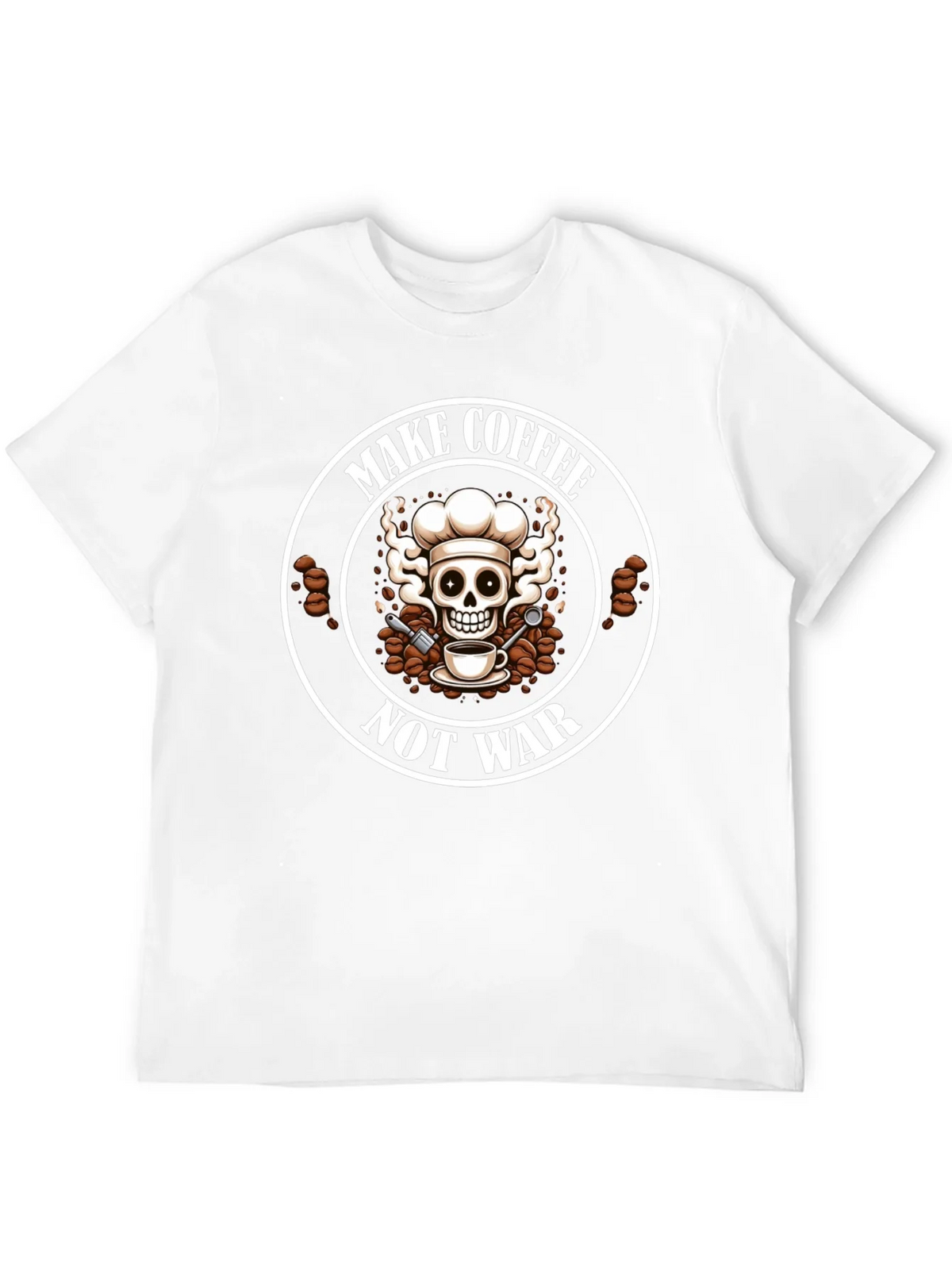 Make Coffee Not War Graphic T-Shirt product image 11