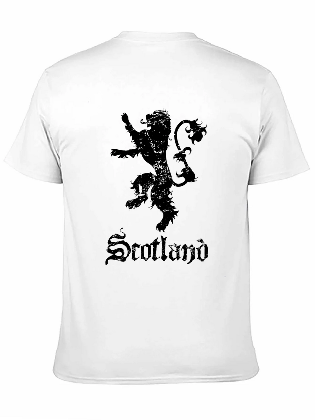 Scotland Lion Rampant Black T-Shirt product image 10