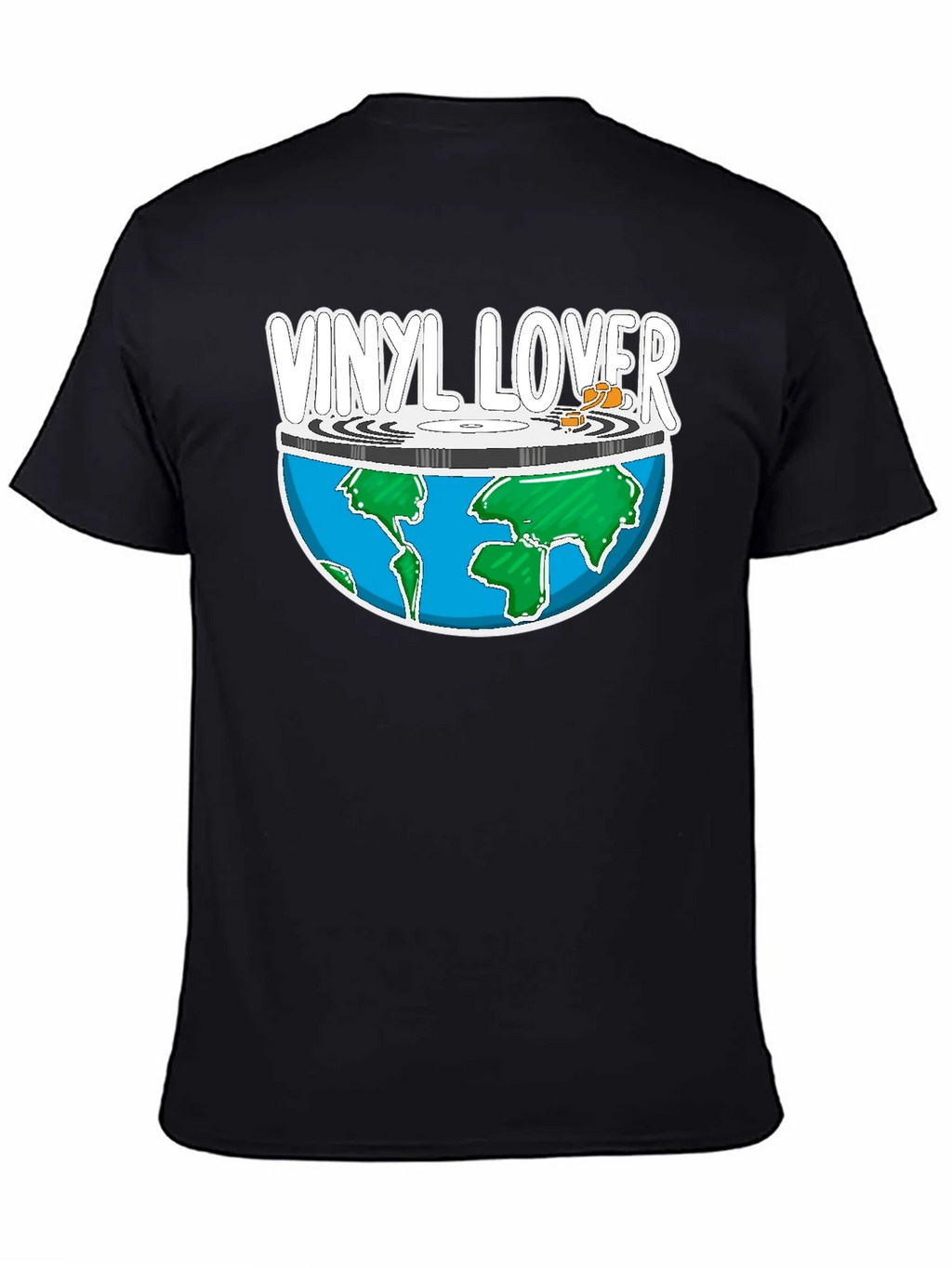 Vinyl Lover Graphic T-Shirt product image 3