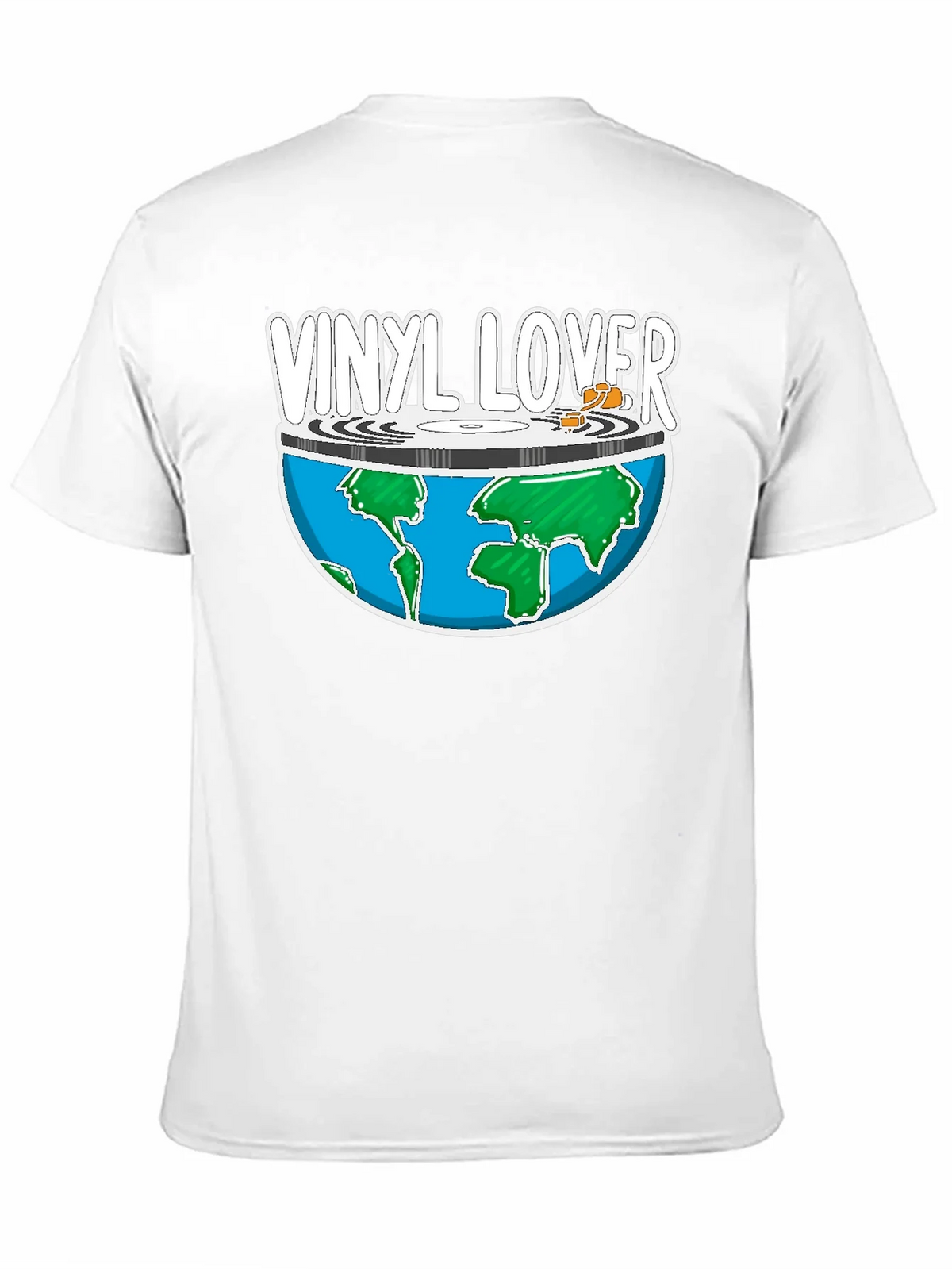 Vinyl Lover Graphic T-Shirt product image 8