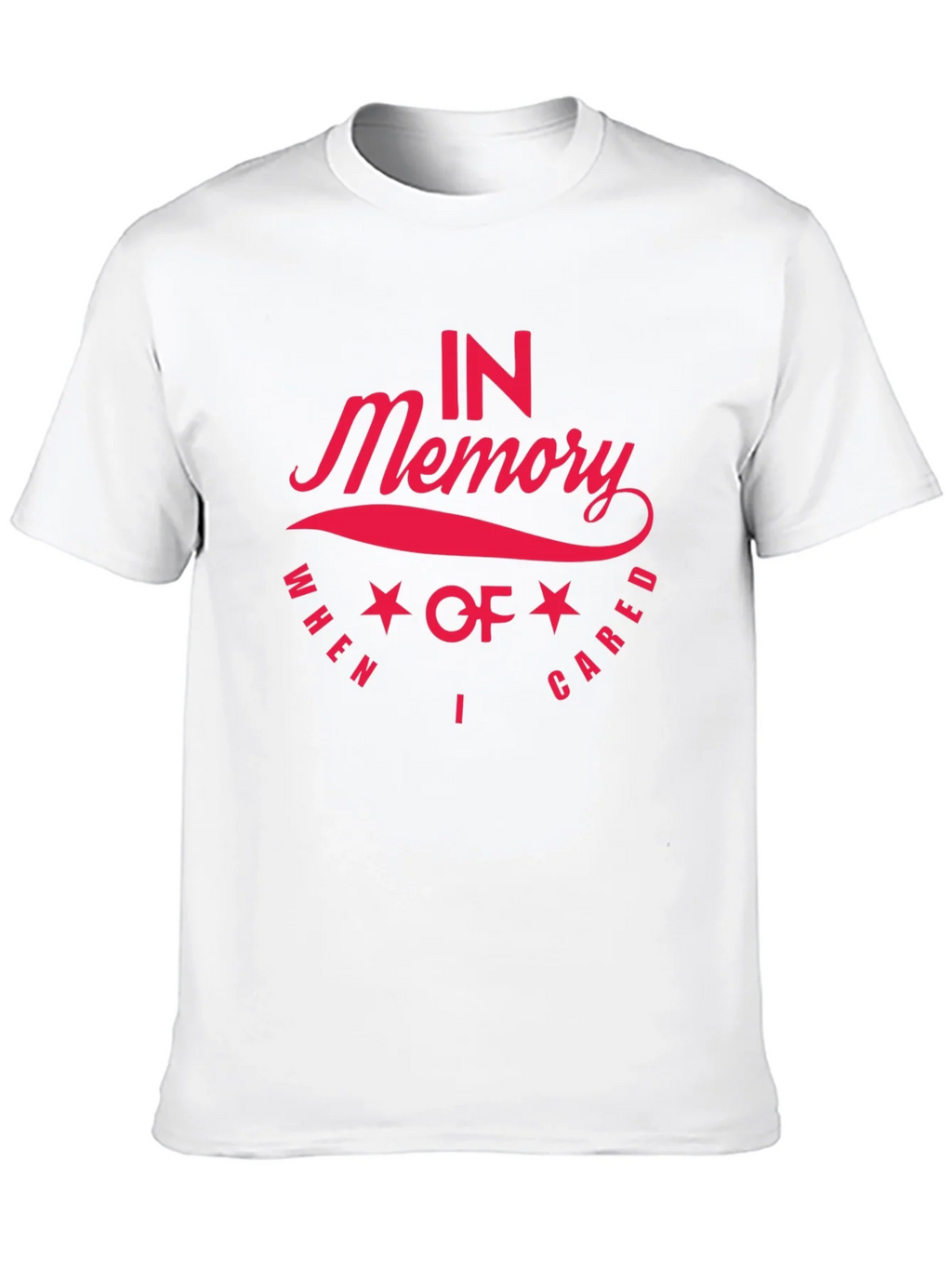 In Memory I Cared Black T-Shirt product image 9
