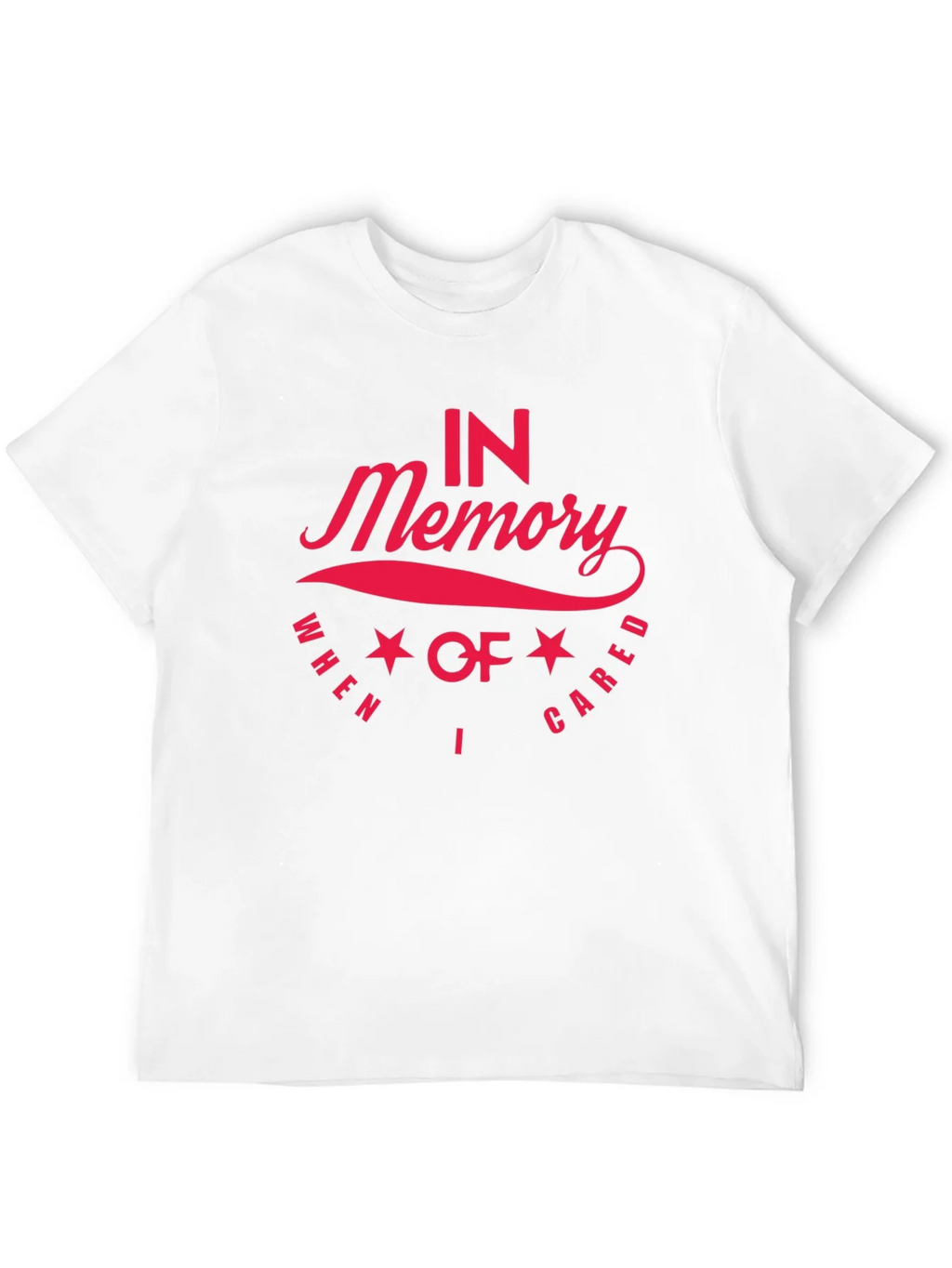 In Memory I Cared Black T-Shirt product image 11