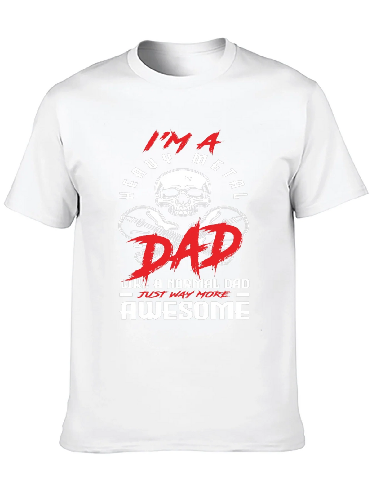 Heavy Metal Dad T-Shirt - Awesome Graphic Tee product image 9