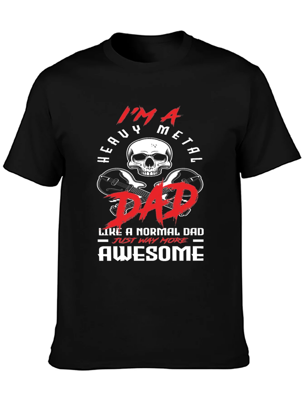 Heavy Metal Dad T-Shirt - Awesome Graphic Tee product image 3