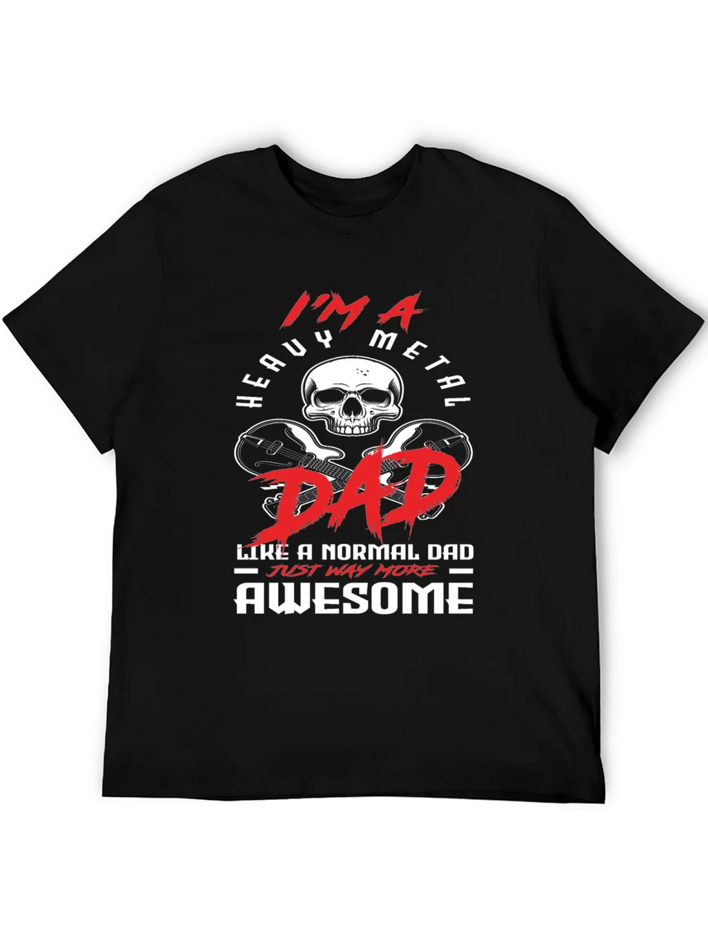 Heavy Metal Dad T-Shirt - Awesome Graphic Tee product image 5