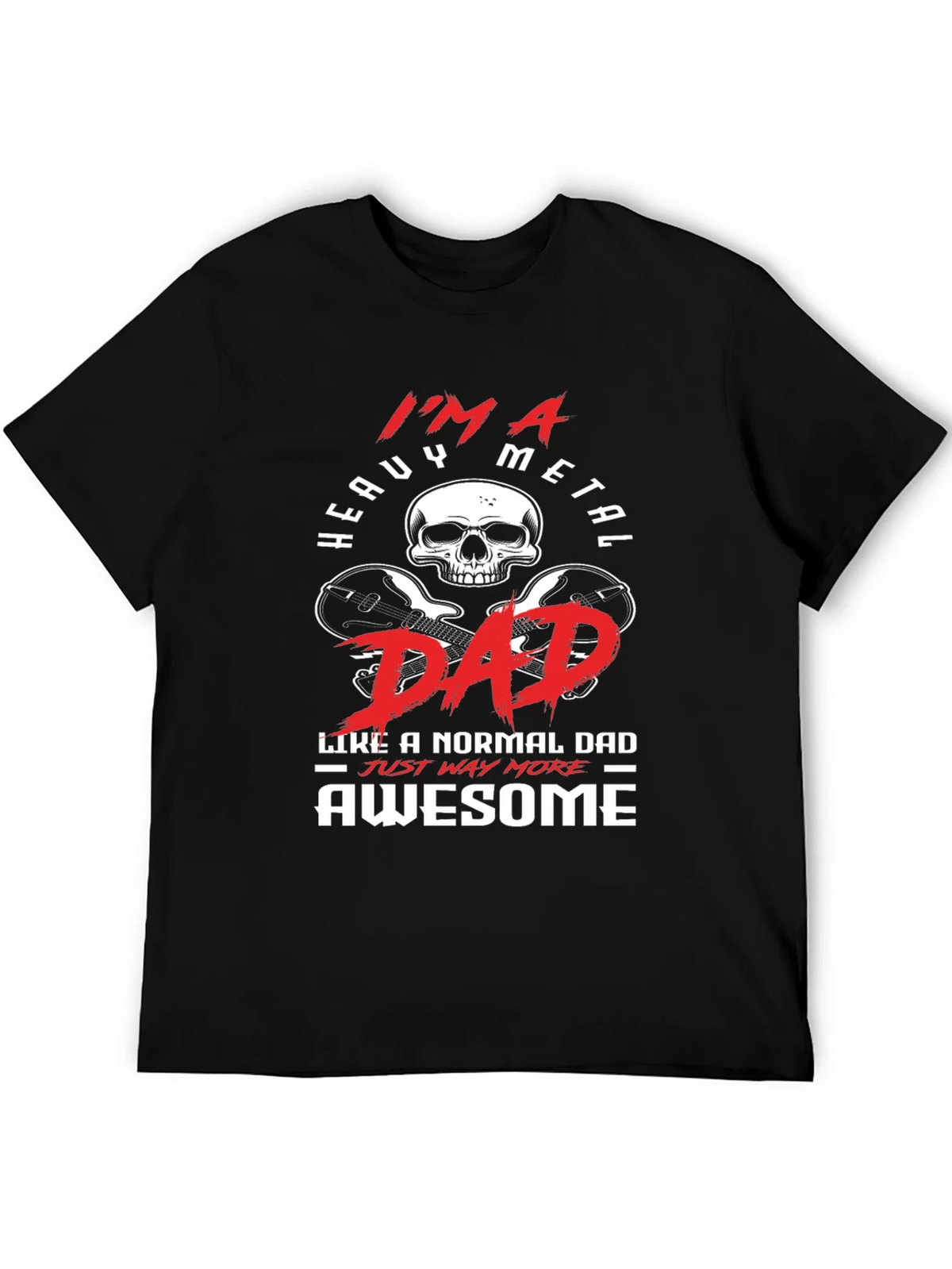 Heavy Metal Dad T-Shirt - Awesome Graphic Tee product image 5