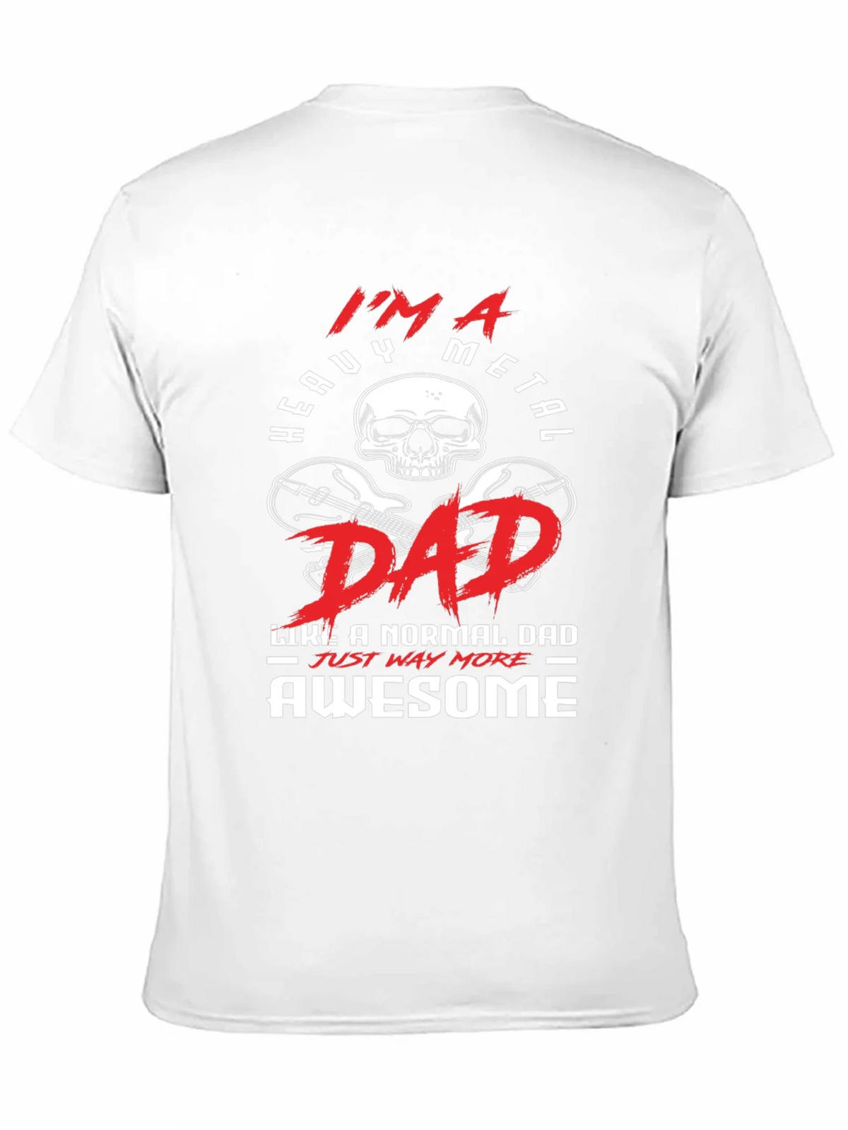 Heavy Metal Dad T-Shirt - Awesome Graphic Tee product image 10