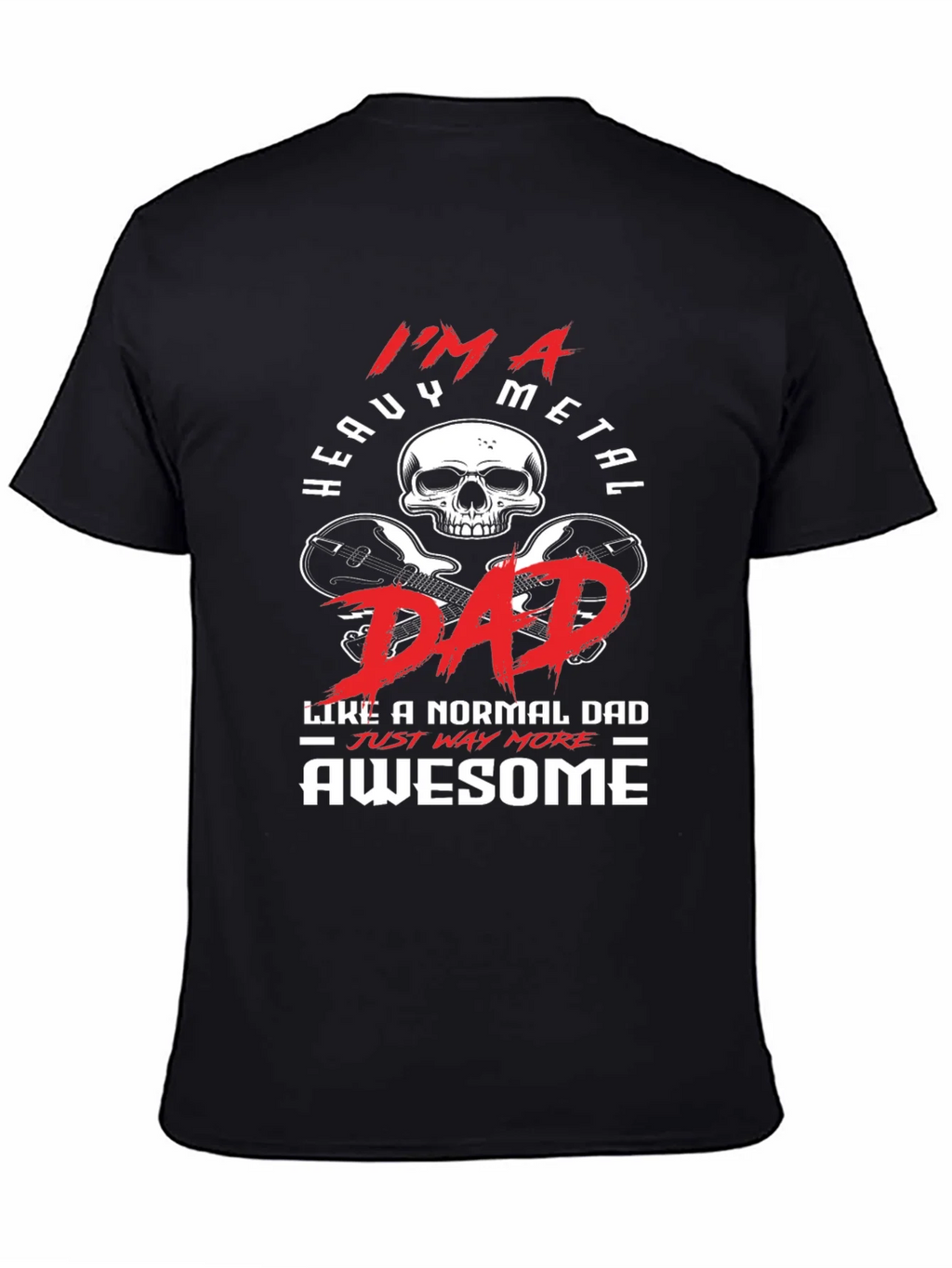Heavy Metal Dad T-Shirt - Awesome Graphic Tee product image 4