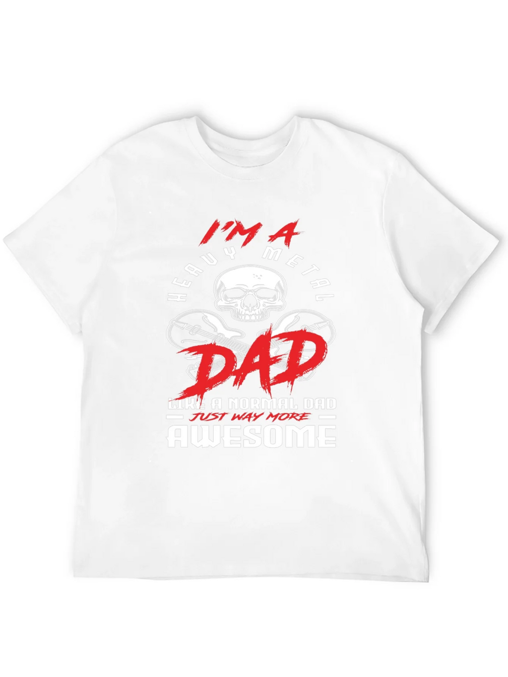 Heavy Metal Dad T-Shirt - Awesome Graphic Tee product image 11