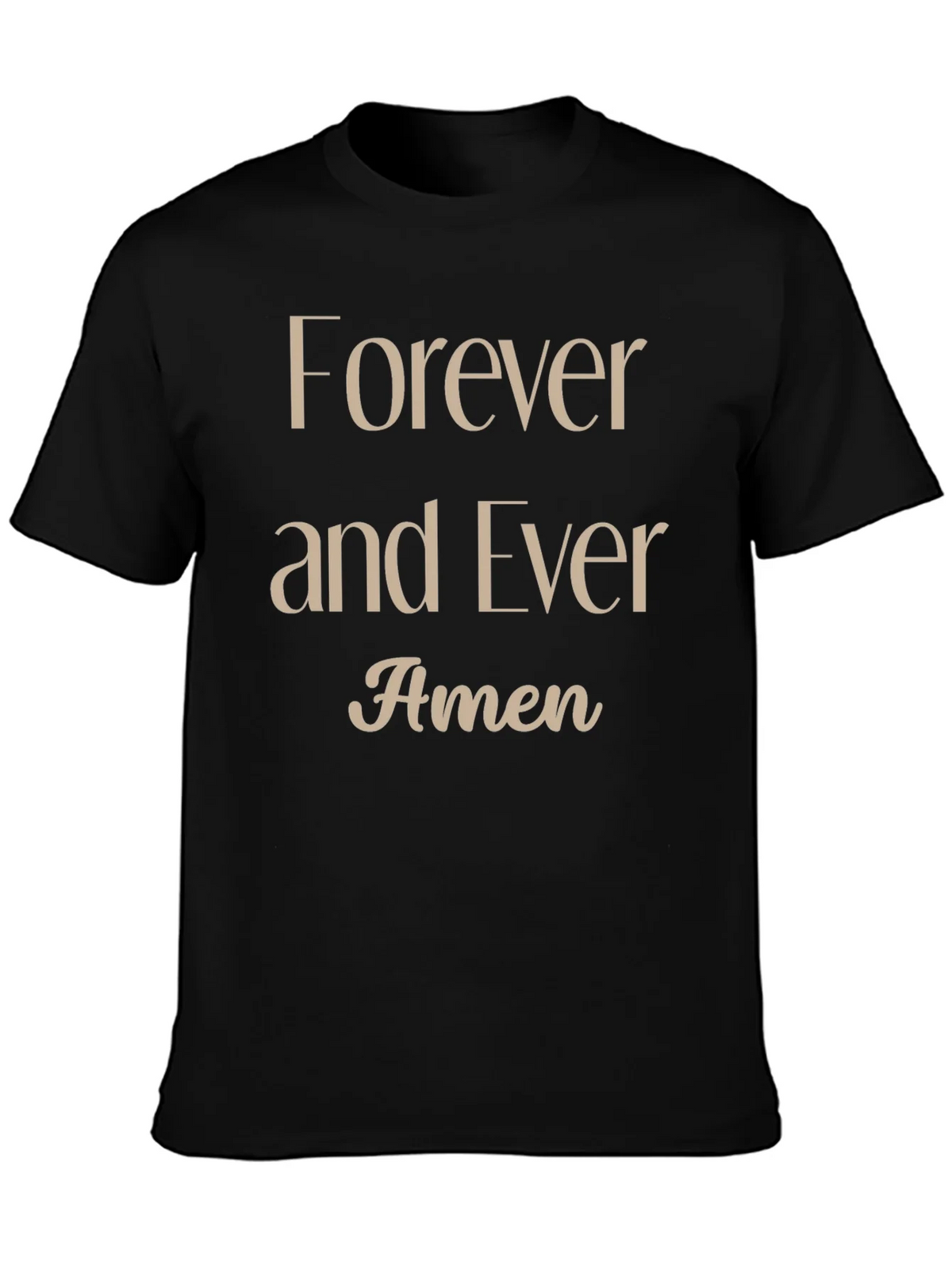 Forever and Ever Amen Graphic T-Shirt product image 3