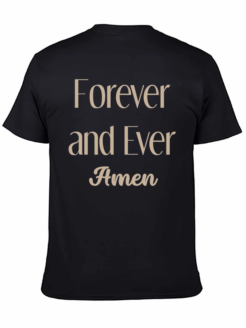Forever and Ever Amen Graphic T-Shirt product image 4