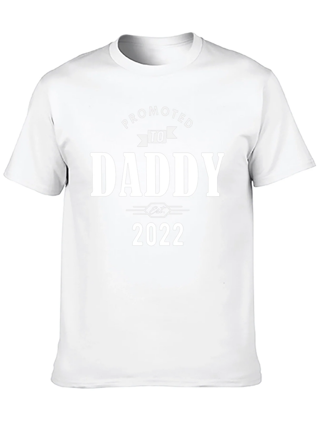 Promoted to Daddy Est. 2022 Black T-Shirt product image 8