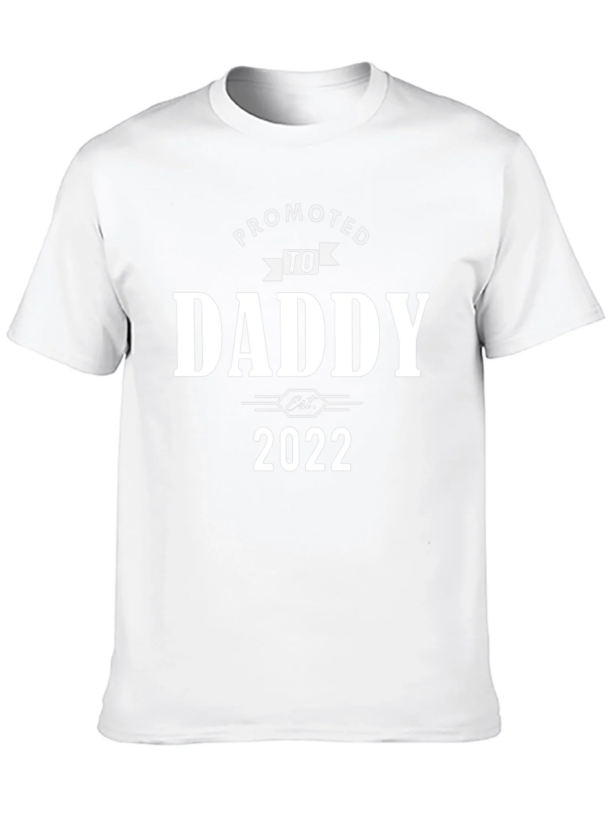 Promoted to Daddy Est. 2022 Black T-Shirt product image 8