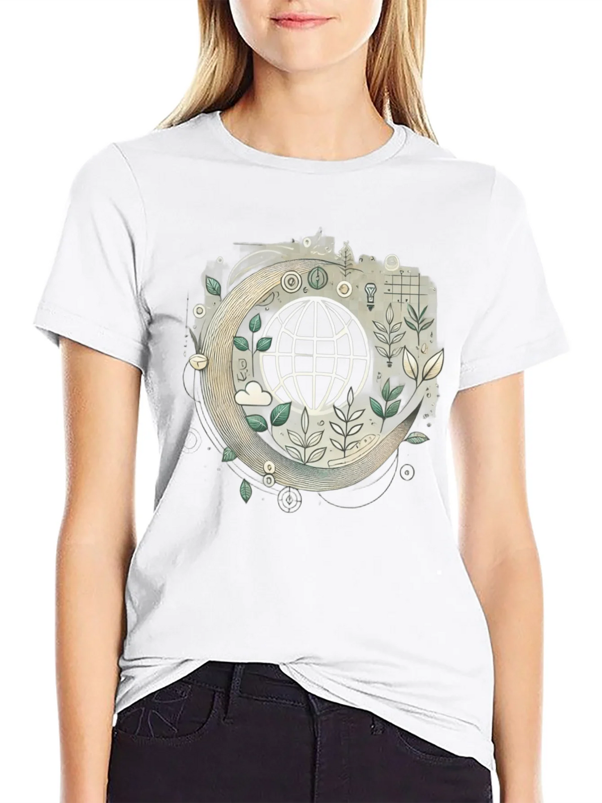 Eco Earth Graphic T-Shirt - Sustainable Style product image 8