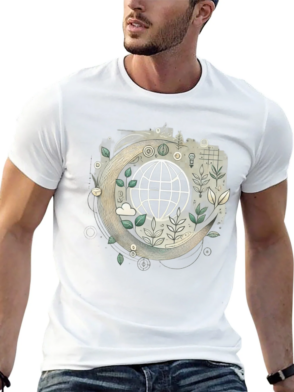 Eco Earth Graphic T-Shirt - Sustainable Style product image 12