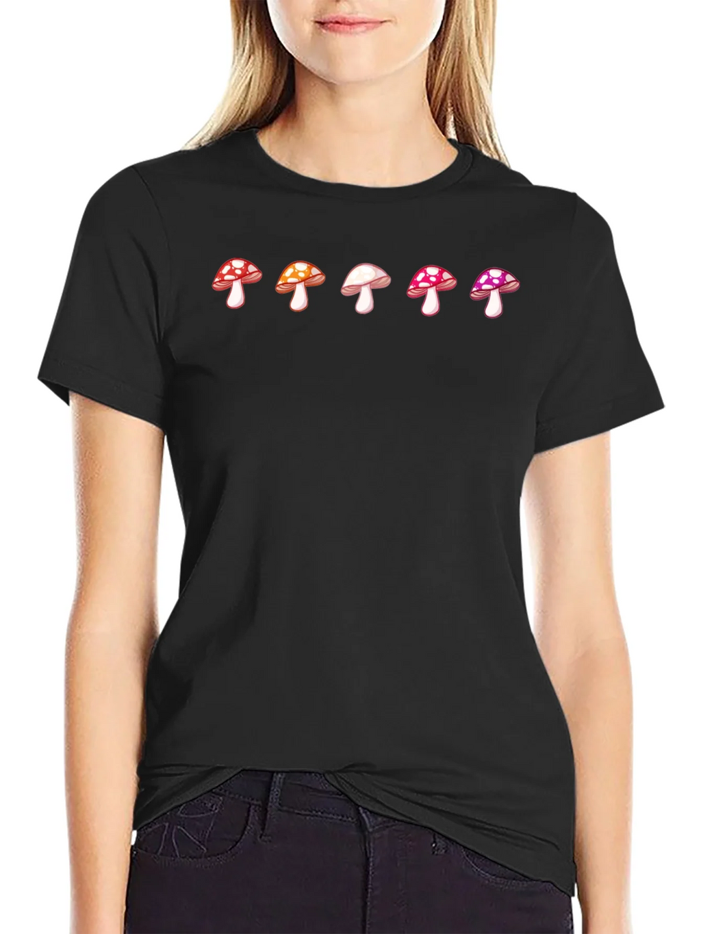Mushroom Print T-Shirt product image 2