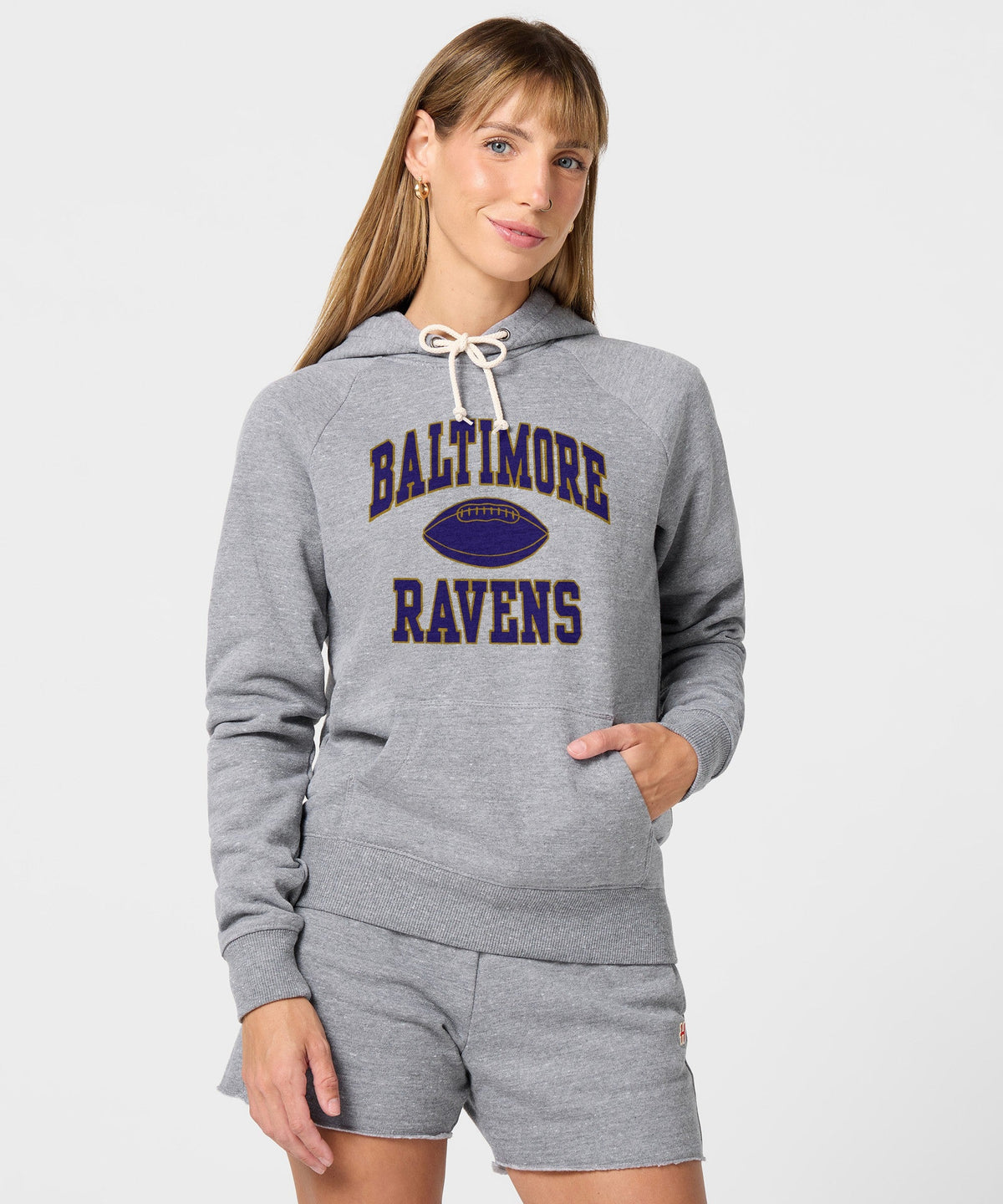Women's Baltimore Ravens Gridiron Hoodie product image 3