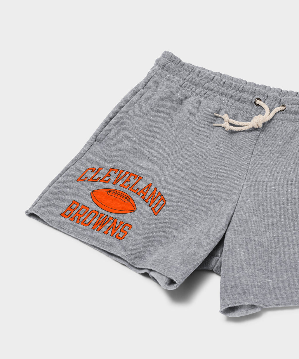 Women's Cleveland Browns Gridiron Sweat Shorts product image 2
