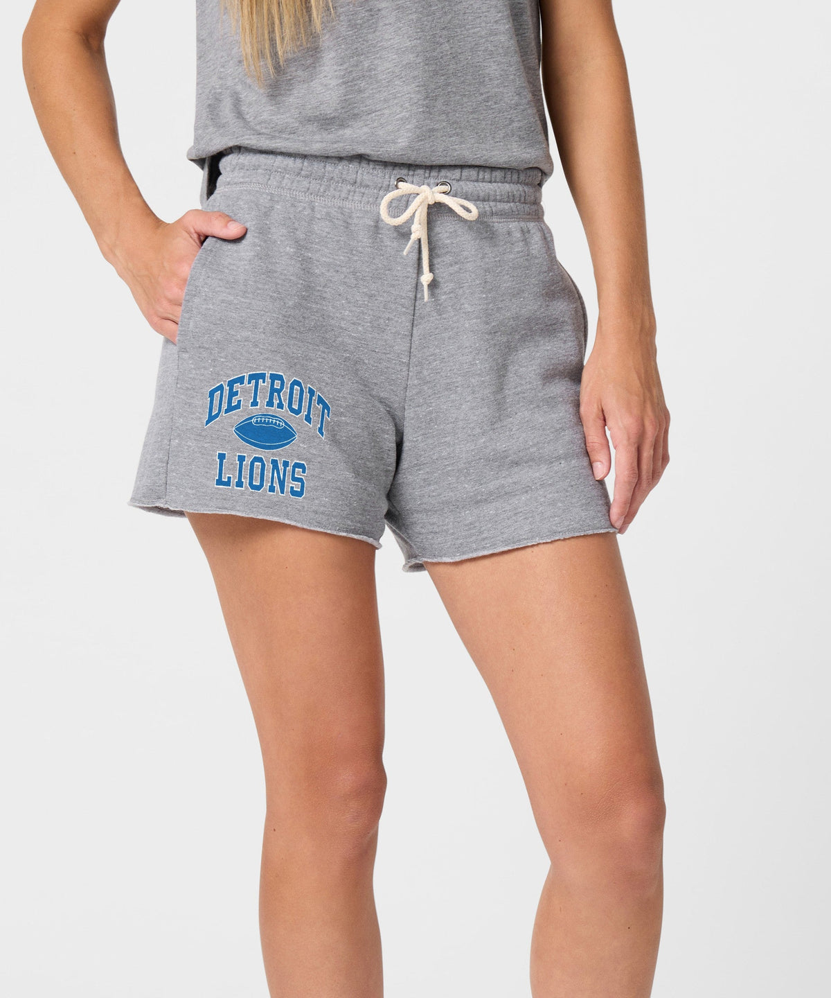 Women's Detroit Lions Gridiron Sweat Shorts product image 3