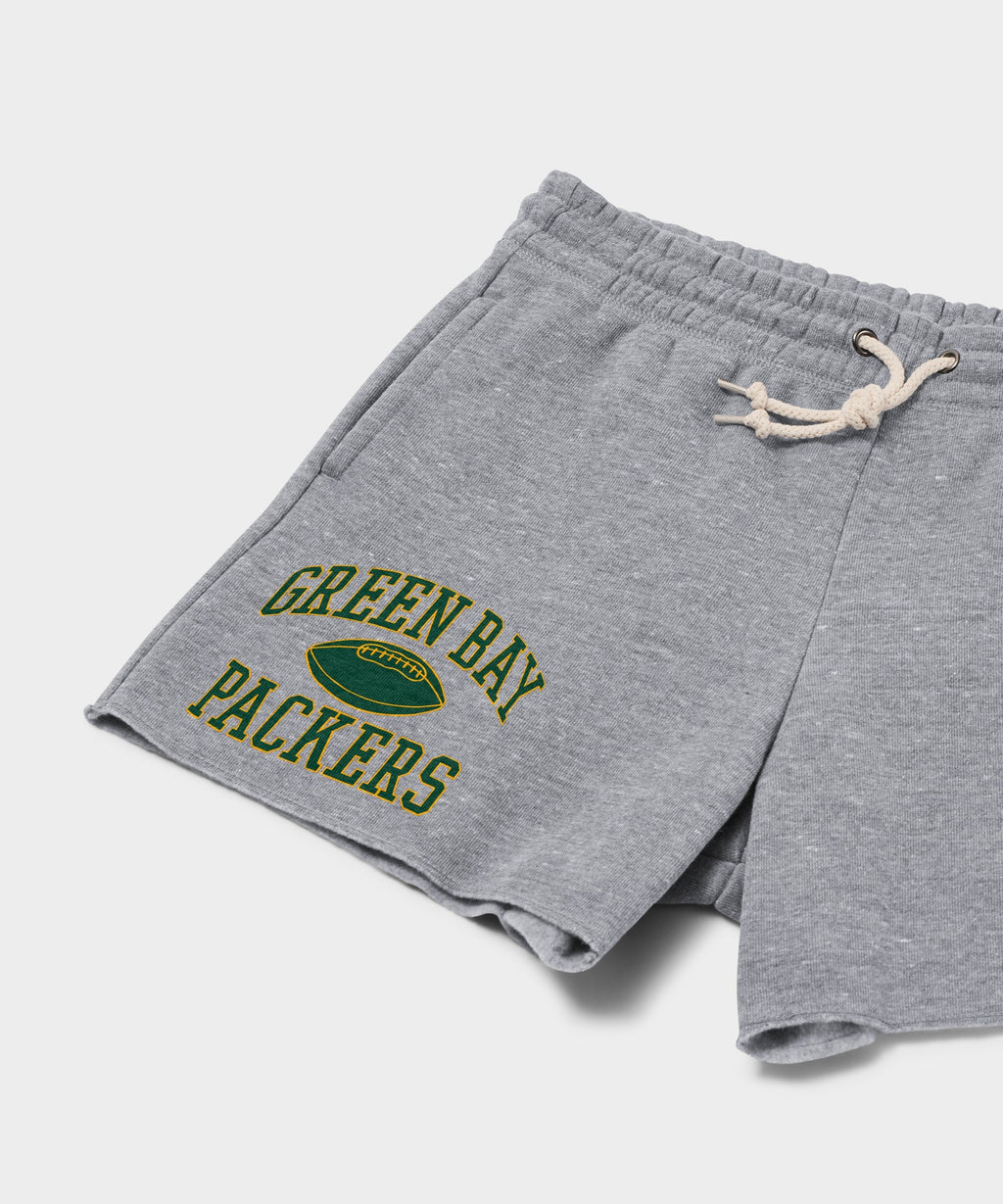 Women's Green Bay Packers Gridiron Sweat Shorts product image 2