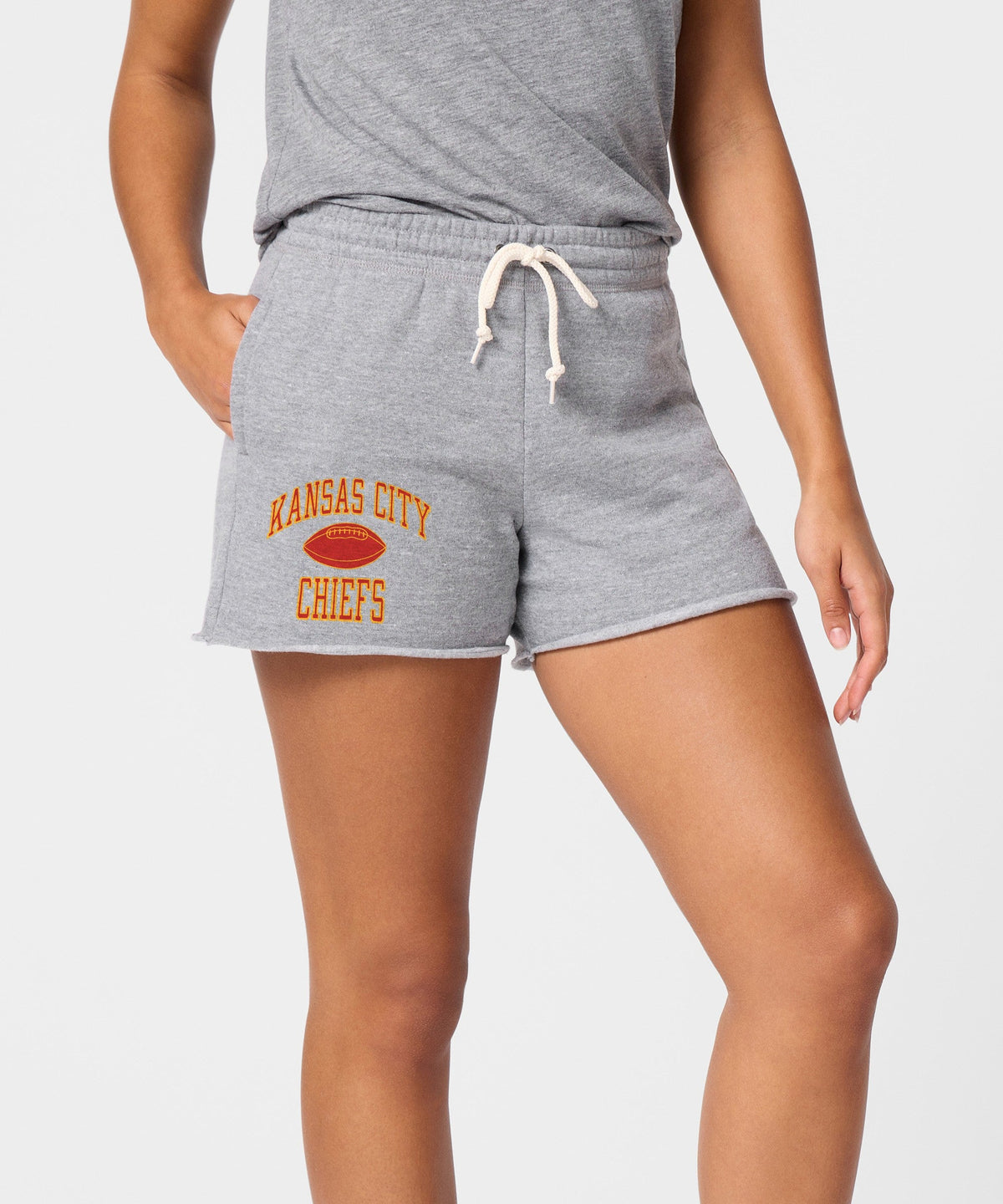 Women's Kansas City Chiefs Gridiron Sweat Shorts product image 3
