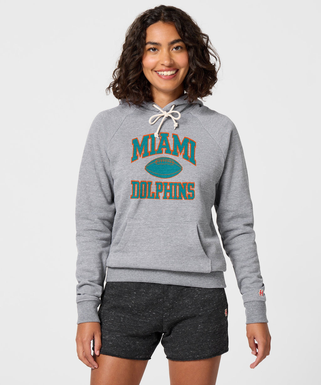 Women's Miami Dolphins Gridiron Hoodie product image 3