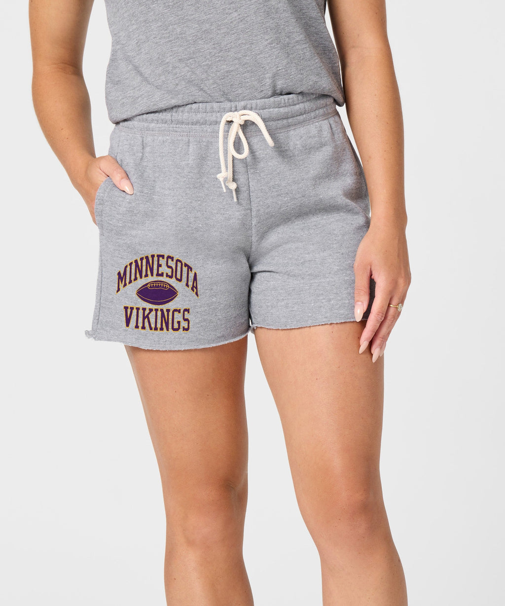 Women's Minnesota Vikings Gridiron Sweat Shorts product image 3