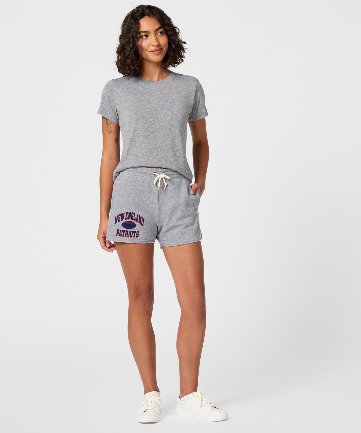 Women's New England Patriots Gridiron Sweat Shorts product image 5