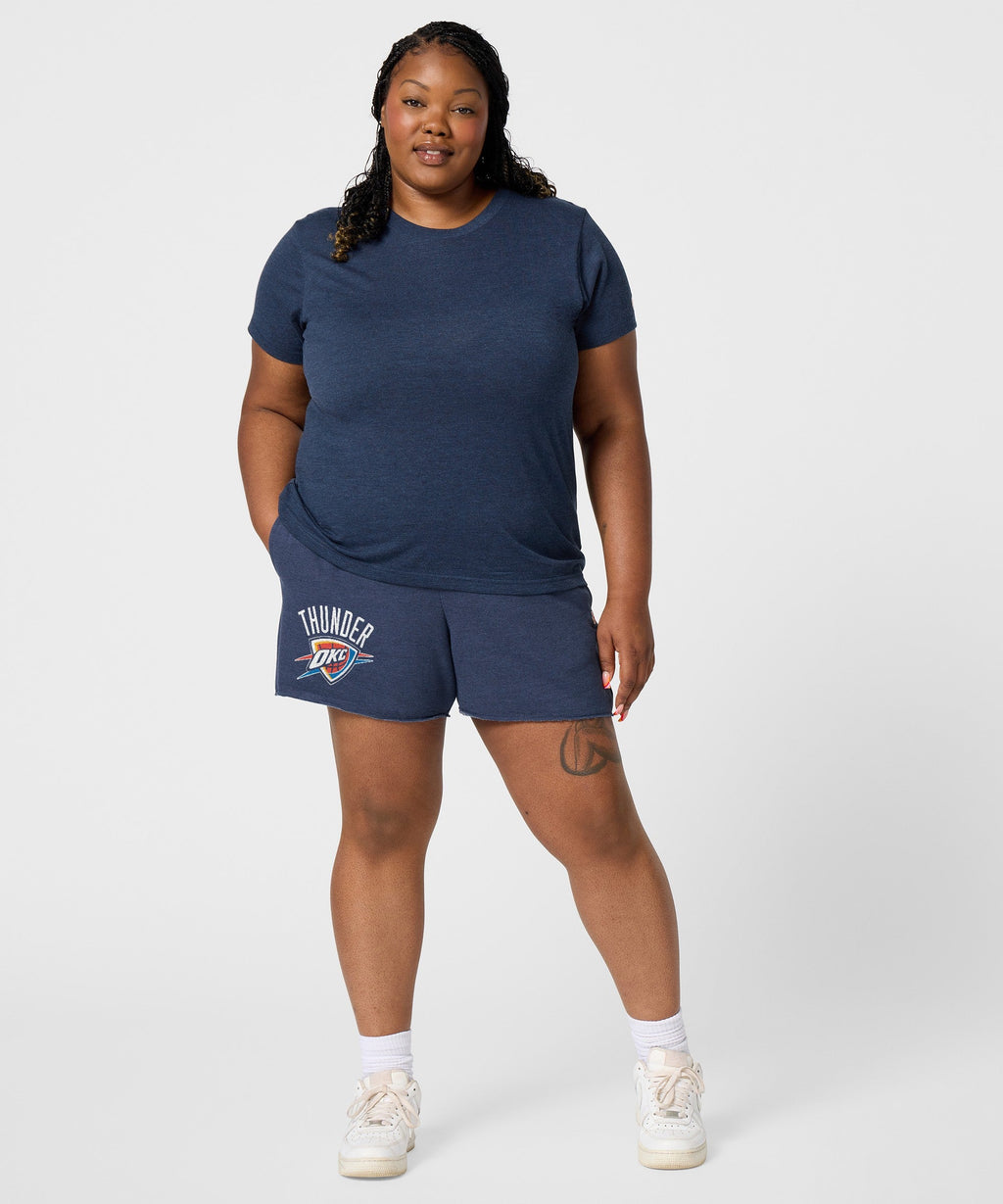 Women's Oklahoma City Thunder Arch Sweat Shorts product image 5