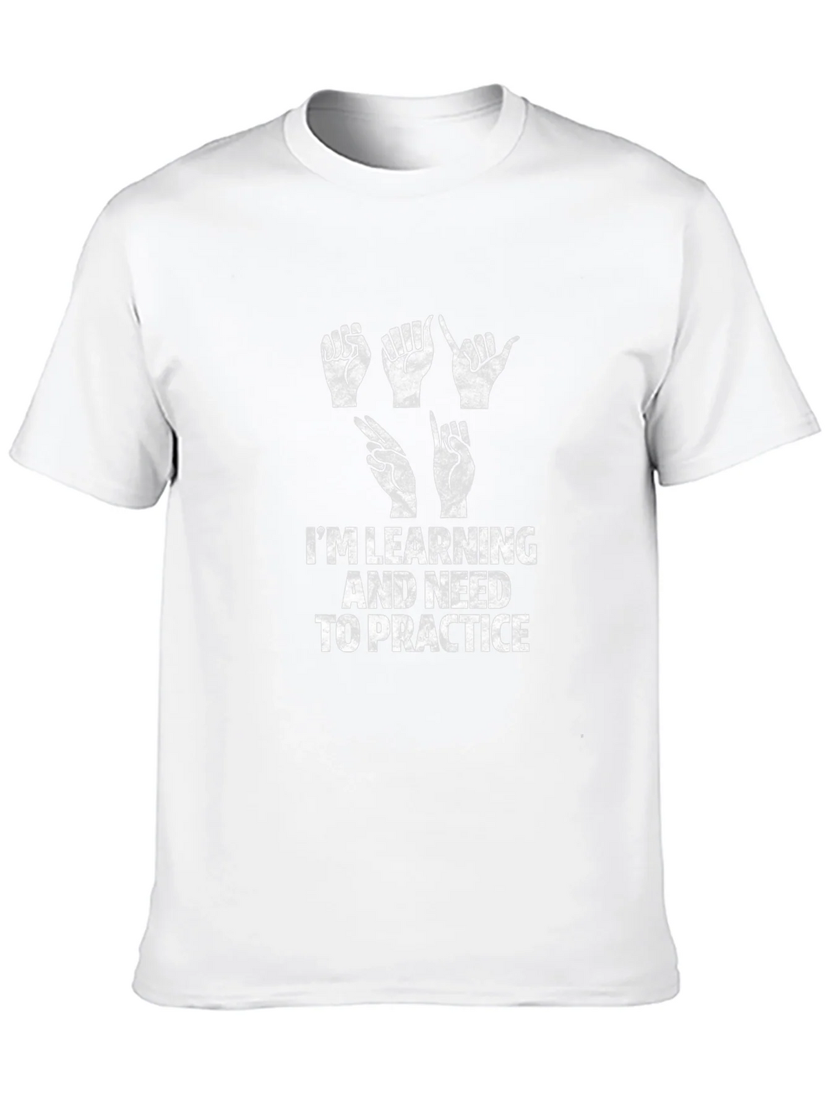 Learning Sign Language T-Shirt product image 7