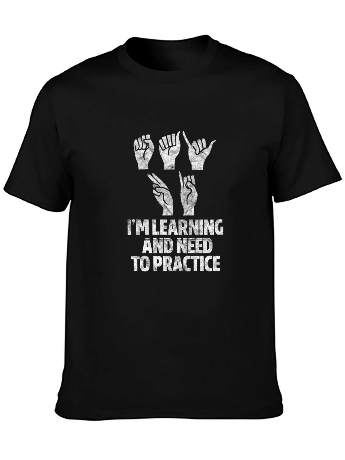 Learning Sign Language T-Shirt product image 3