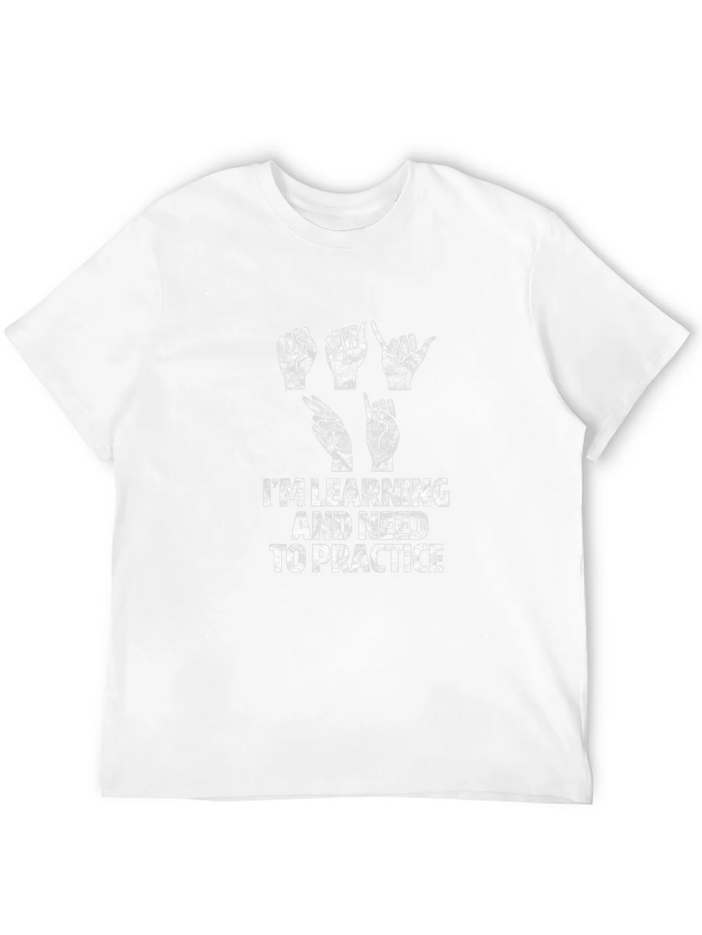 Learning Sign Language T-Shirt product image 8