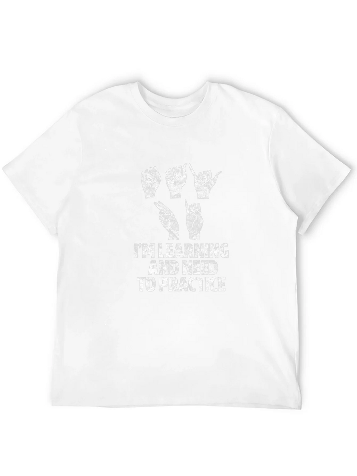 Learning Sign Language T-Shirt product image 8