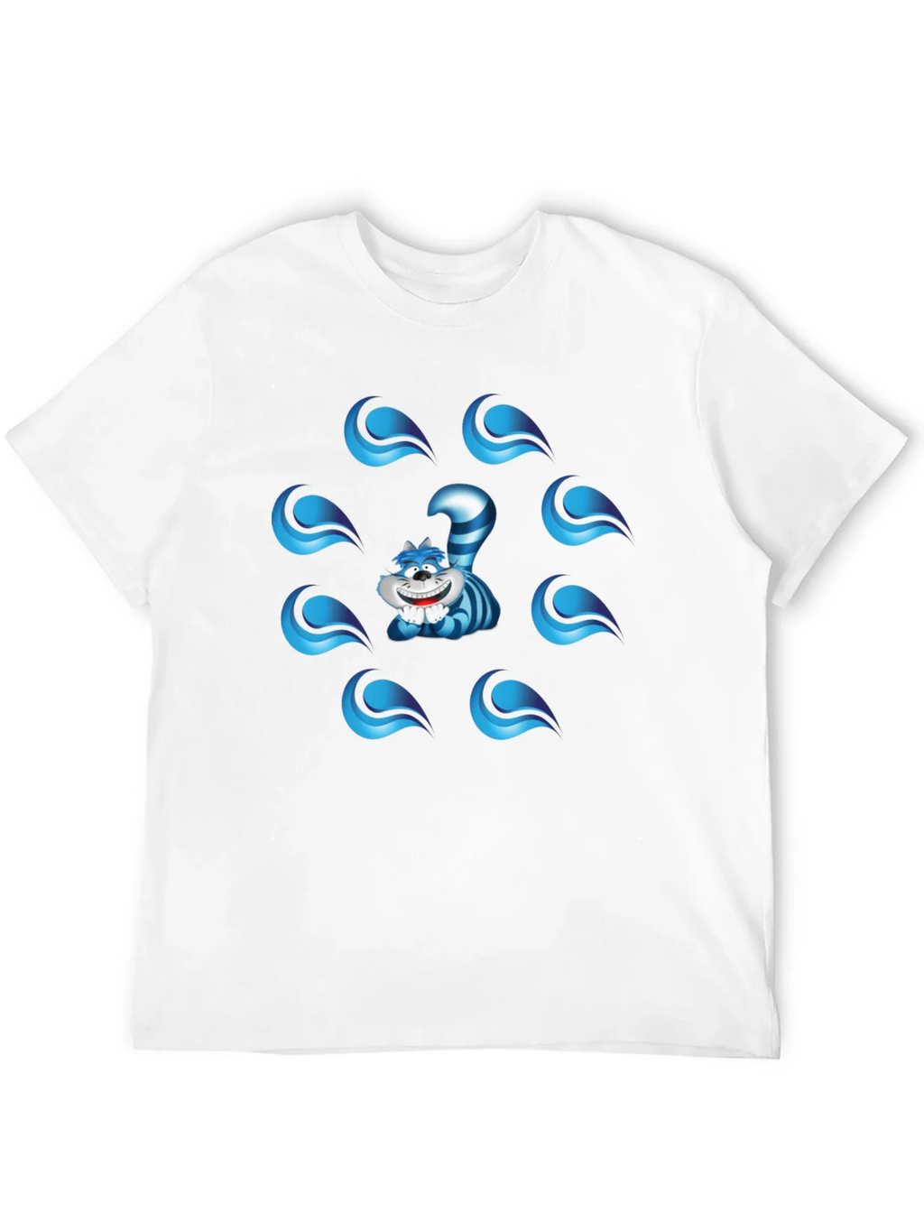 Cheshire Cat Graphic T-Shirt - Mens Black Tee product image 11