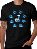 Cheshire Cat Graphic T-Shirt - Mens Black Tee product image 1